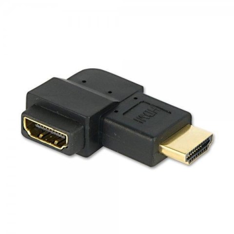 Adapter wt.HDMI -gn.HDMI w prawo Lindy 41087