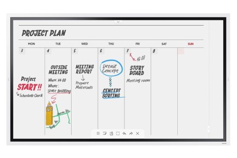 Interaktywny flipchart Samsung WM65R