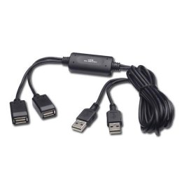 Kabel 2xUSB KVM mysz i klawiatura Lindy 32162 1,3m